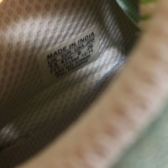 Women's Salomon Sense Link Green White Running Shoes Size 9 - Picture 7 of 7